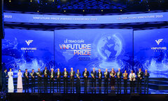 Tinh hoa nghệ thuật hội tụ tại Lễ trao giải KHCN danh giá VinFuture 2023