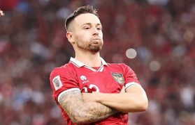 Indonesia nguy cơ mất trụ cột gốc Hà Lan ở trận gặp tuyển Việt Nam