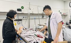 Vụ sập trần lớp học ở Nghệ An: Một học sinh bị liệt hoàn toàn vận động, cảm giác