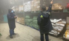 Phát hiện 24 tấn thực phẩm đông lạnh không rõ nguồn gốc