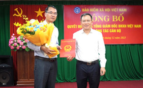 Ông Nguyễn Thanh Tâm làm Phó Giám đốc BHXH TP Cần Thơ