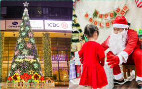 Dịch vụ ông già Noel quá tải, khách sạn nhà hàng kín chỗ đêm Giáng sinh