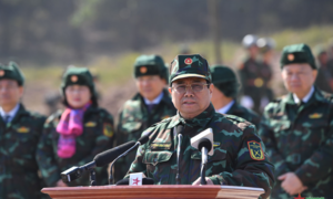 Thủ tướng Phạm Minh Chính dự, theo dõi diễn tập của Quân đoàn 12