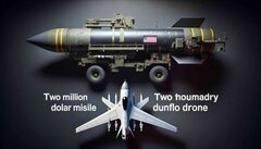 Mỹ đau đầu vì tên lửa giá rẻ của Houthi
