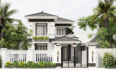 Những mẫu nhà phố 2 tầng 8x15m đẹp nhất năm 2023