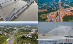 Cận cảnh 4 dự án giao thông trọng điểm vừa được khánh thành