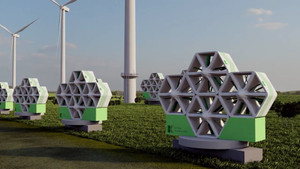 Đột phá với turbine gió không cánh quạt hình tổ ong 