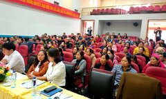 BHXH Hà Giang tư vấn, đối thoại chính sách BHXH, BHYT cho hội viên nông dân