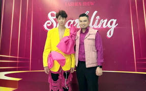 Nguyễn Hoàng Anh làm gương mặt đại diện cho show thời trang của NTK Đức Vincie