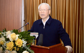 Tổng Bí thư: Tiếp tục tổ chức lực lượng quân đội 'tinh, gọn, mạnh'