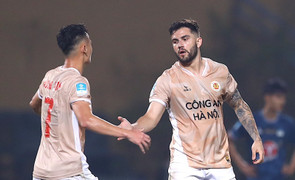 CLB Công an Hà Nội 3-0 Bình Dương: Hồ Tấn Tài ghi bàn