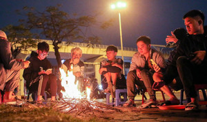 Nhiều nơi ở miền Bắc nhiệt độ tiếp tục giảm dưới 10 độ C