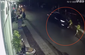 Khởi tố tài xế húc văng hai cảnh sát giao thông ở Hà Nam về tội giết người