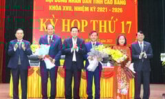 Phê chuẩn kết quả bầu Phó Chủ tịch UBND tỉnh Cao Bằng Hoàng Văn Thạch