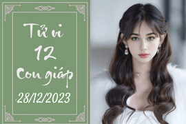 Tử vi vui 12 con giáp hôm nay ngày 28/12/2023: Mùi dễ dàng, Dần thận trọng