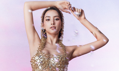 Hoa hậu Tiểu Vy khoe nét ma mị, bí ẩn với trang phục của NTK Lê Ngọc Lâm