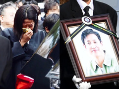 Vợ con khóc nghẹn, đồng nghiệp xót xa tài tử phim 'Ký sinh trùng' qua đời