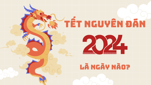 Tết Nguyên đán năm 2024 là ngày nào Dương lịch?