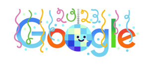 Google Doodle thay đổi biểu tượng chào đón đêm giao thừa