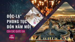 Muôn kiểu đón năm mới độc lạ trên thế giới