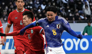 Đội tuyển Thái Lan thua đậm 0-5 trước Nhật Bản