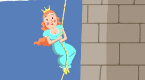 Chỉ 1% trả lời đúng: Làm cách nào để công chúa thoát khỏi tòa tháp 50m?