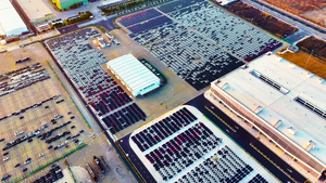 Video quay bằng UAV cho thấy năng lực 'siêu khủng' của Tesla ở Trung Quốc