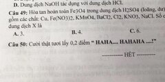 Đề thi Hóa này là niềm ao ước của bao thế hệ học sinh