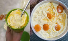 Kem trộn 'sữa chua trứng gà' có giúp đẹp da?