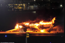 Câu hỏi chưa được giải đáp trong vụ máy bay Nhật chở 379 người bốc cháy 