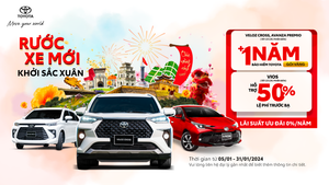 Toyota Việt Nam tung chương trình khuyến mại đầu năm