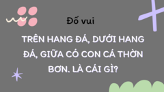 Đố vui: Đây là cái gì?