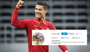 Ronaldo áp đảo Messi ở bảng xếp hạng danh tiếng