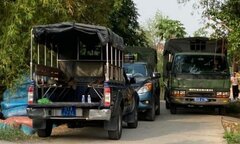 Cận cảnh nơi nghi phạm giết người đang lẩn trốn ở Long An