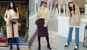 Quy tắc mặc đồ mùa thu đông cho người nhỏ nhắn