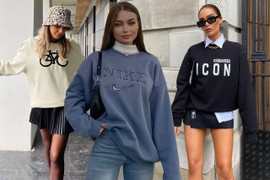 Những cách mặc áo nỉ chuẩn đẹp mùa lạnh