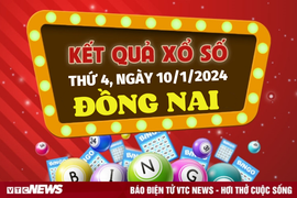Kết quả xổ số Đồng Nai hôm nay 10/1 - XSDN 10/1/2024
