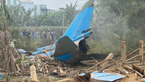 Nguyên nhân ban đầu máy bay quân sự rơi ở Quảng Nam