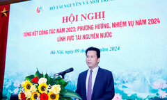 Bộ trưởng Đặng Quốc Khánh: Phối hợp, đoàn kết quản lý tài nguyên nước toàn diện