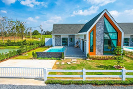 Top 5 mẫu nhà cấp 4 có hồ bơi đẹp