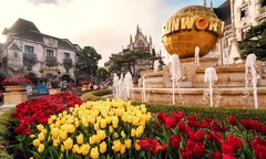 Hái lộc, xin chữ đầu năm mới 2024 tại Sun World Ba Na Hills