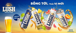 Bia trái cây LUSH - Sống tới, trải vị mới