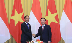 Chủ tịch nước: Đã đến lúc xem xét, tiến tới nâng cấp quan hệ Việt Nam-Indonesia