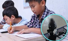 Bố mẹ ép học thêm quá nhiều, cậu bé đến đồn cảnh sát trình báo
