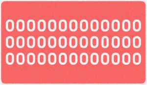 Trong 5 giây, đố bạn tìm được số 0 khác biệt