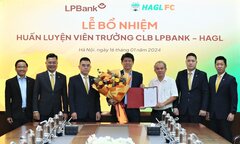 Ông Vũ Tiến Thành trở thành HLV trưởng CLB LPBank Hoàng Anh Gia Lai