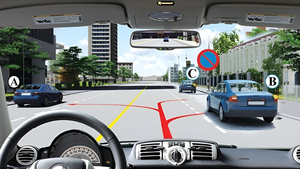 Lái xe dừng ở vị trí nào là đúng quy tắc giao thông?