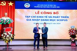 Một tạp chí của trường ĐH Kinh tế quốc dân gia nhập danh mục Scopus