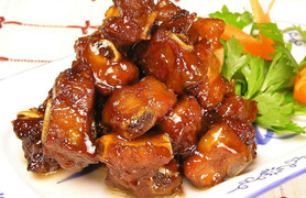 Cách làm sườn non rim nước dừa