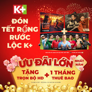 Đón 'lộc Tết rồng' từ K+, chào 2024 đầy hứng khởi